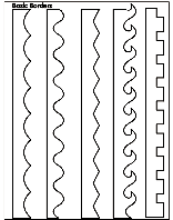 Borders 1 coloring page