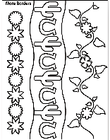 Borders 2 coloring page