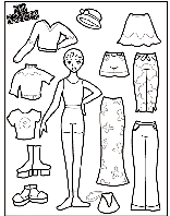 Fab Fashions 1 coloring page