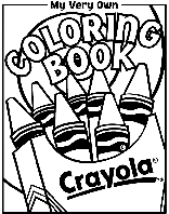 Coloring Book Cover coloring page