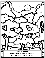 Park coloring page