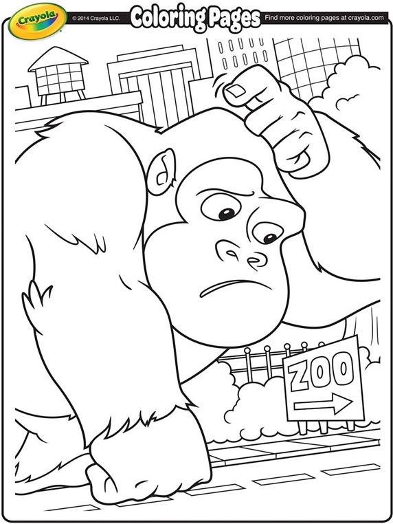 Giant Gorilla sketch