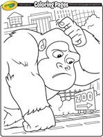 Giant Gorilla sketch