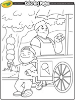 ice cream vendor